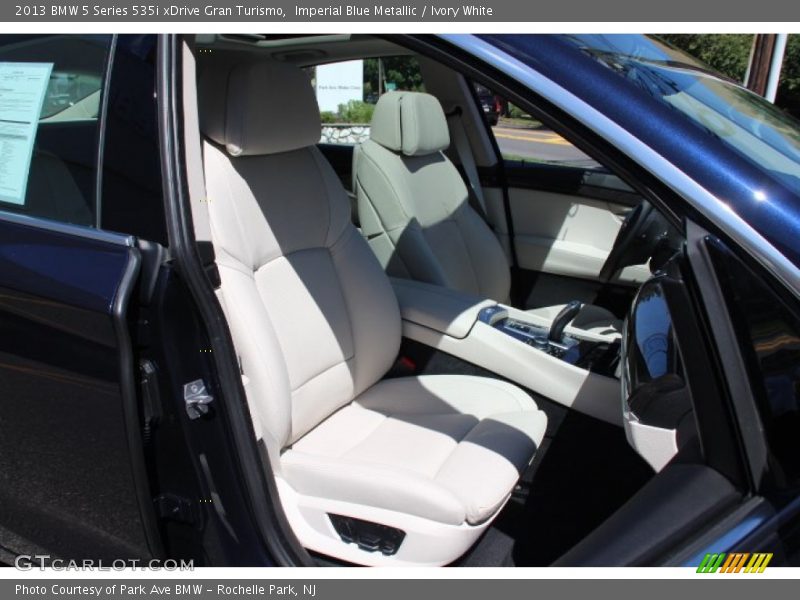 Imperial Blue Metallic / Ivory White 2013 BMW 5 Series 535i xDrive Gran Turismo