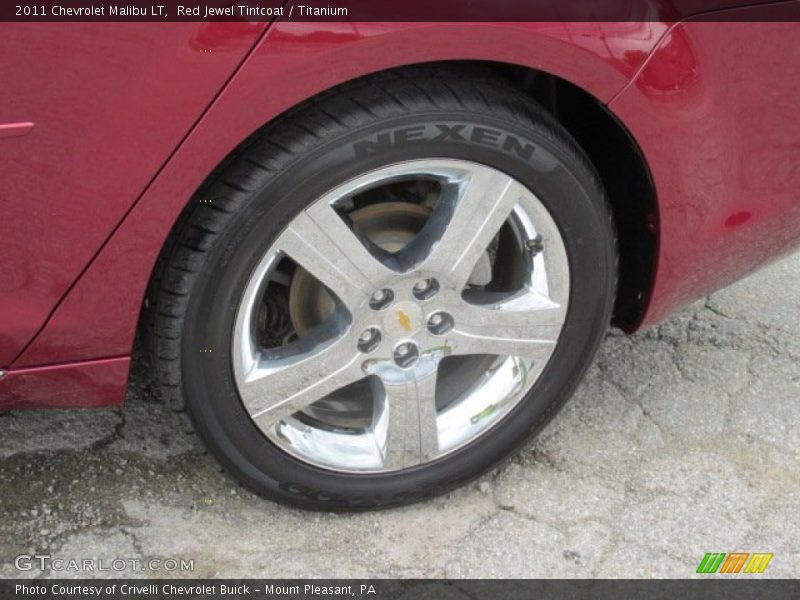 Red Jewel Tintcoat / Titanium 2011 Chevrolet Malibu LT