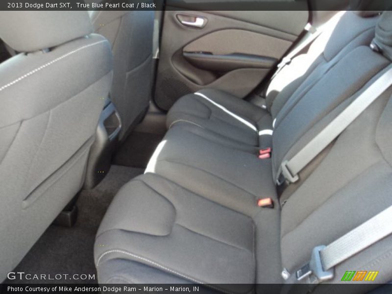 True Blue Pearl Coat / Black 2013 Dodge Dart SXT