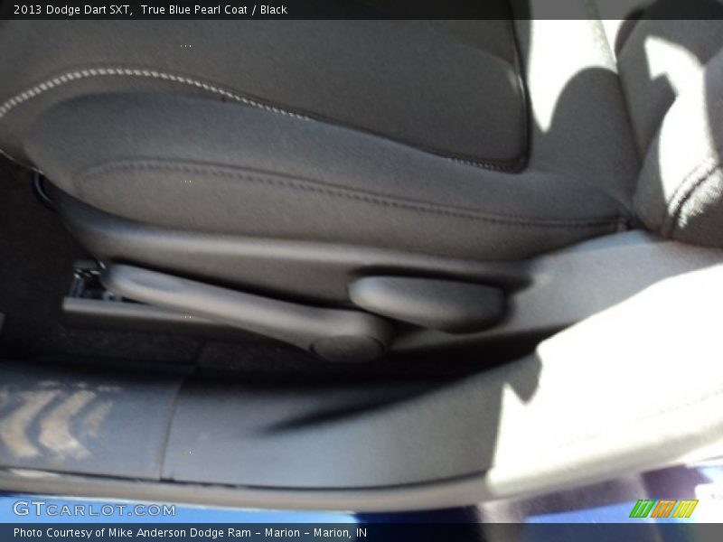 True Blue Pearl Coat / Black 2013 Dodge Dart SXT