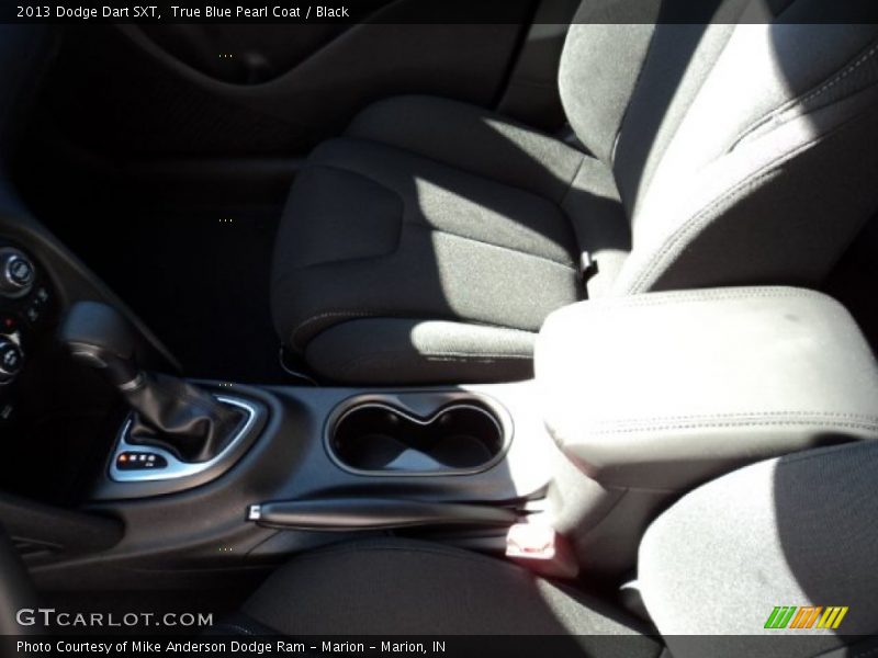 True Blue Pearl Coat / Black 2013 Dodge Dart SXT