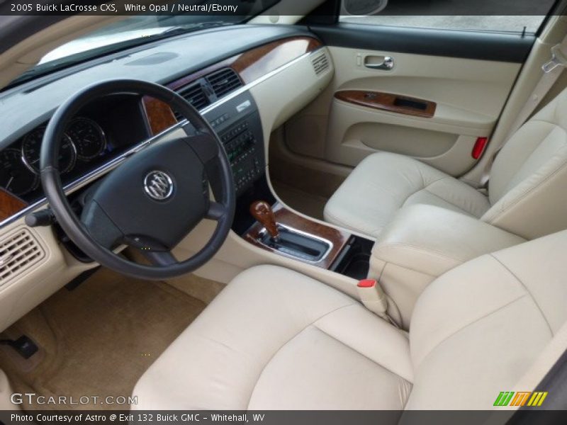 White Opal / Neutral/Ebony 2005 Buick LaCrosse CXS