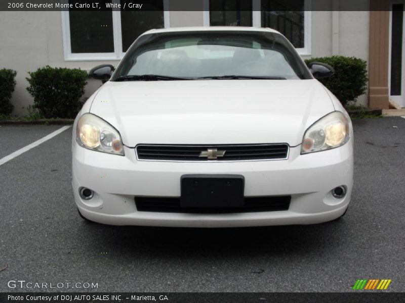 White / Gray 2006 Chevrolet Monte Carlo LT