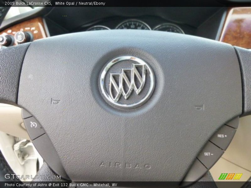 White Opal / Neutral/Ebony 2005 Buick LaCrosse CXS