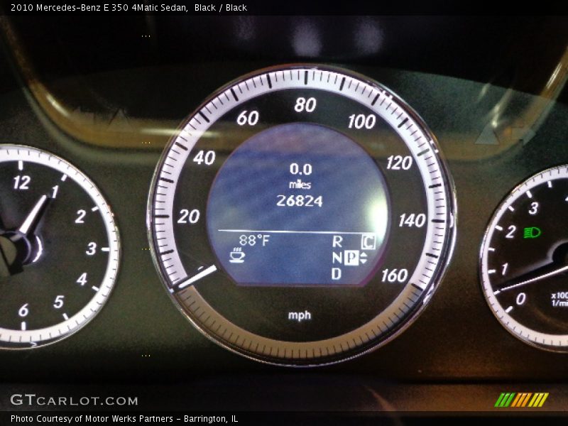 Black / Black 2010 Mercedes-Benz E 350 4Matic Sedan