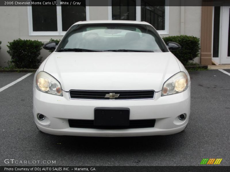 White / Gray 2006 Chevrolet Monte Carlo LT
