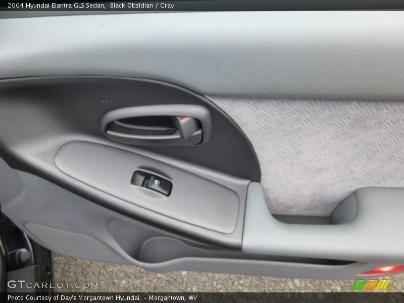 Black Obsidian / Gray 2004 Hyundai Elantra GLS Sedan
