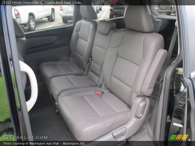 Crystal Black Pearl / Gray 2012 Honda Odyssey EX-L