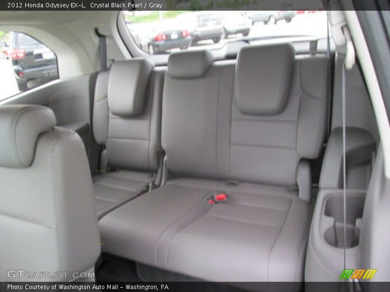 Crystal Black Pearl / Gray 2012 Honda Odyssey EX-L