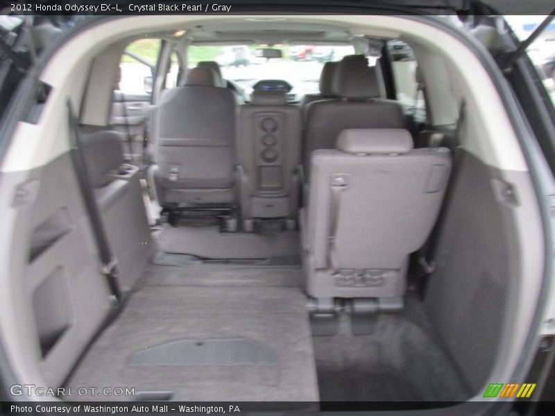 Crystal Black Pearl / Gray 2012 Honda Odyssey EX-L