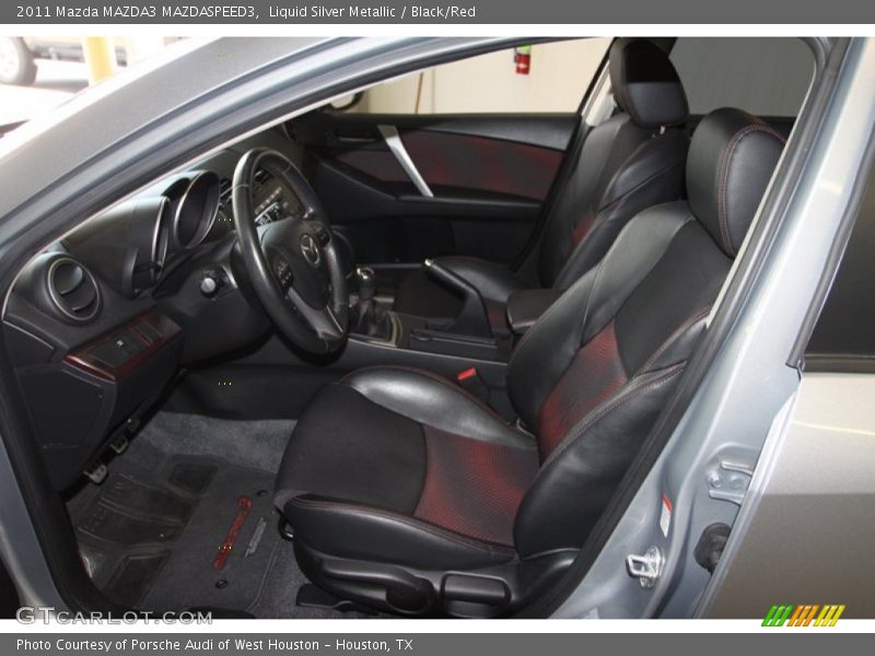 Front Seat of 2011 MAZDA3 MAZDASPEED3