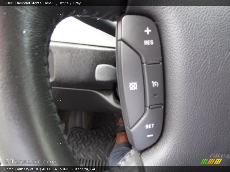 White / Gray 2006 Chevrolet Monte Carlo LT