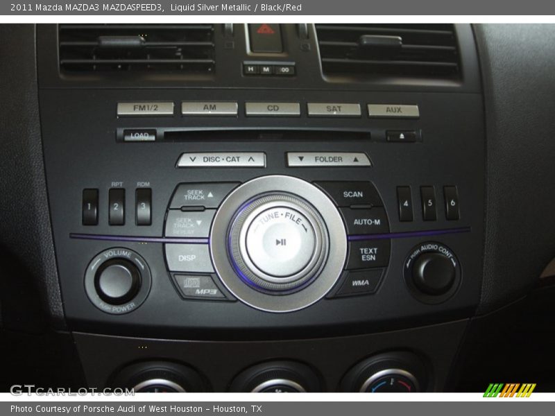 Controls of 2011 MAZDA3 MAZDASPEED3