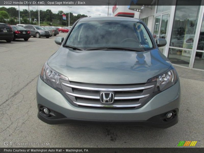 Opal Sage Metallic / Black 2012 Honda CR-V EX 4WD