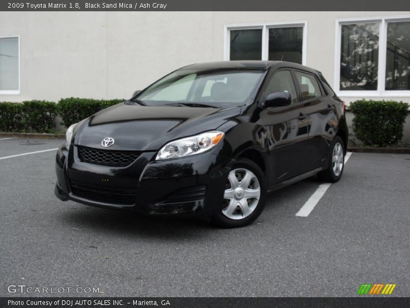 Black Sand Mica / Ash Gray 2009 Toyota Matrix 1.8