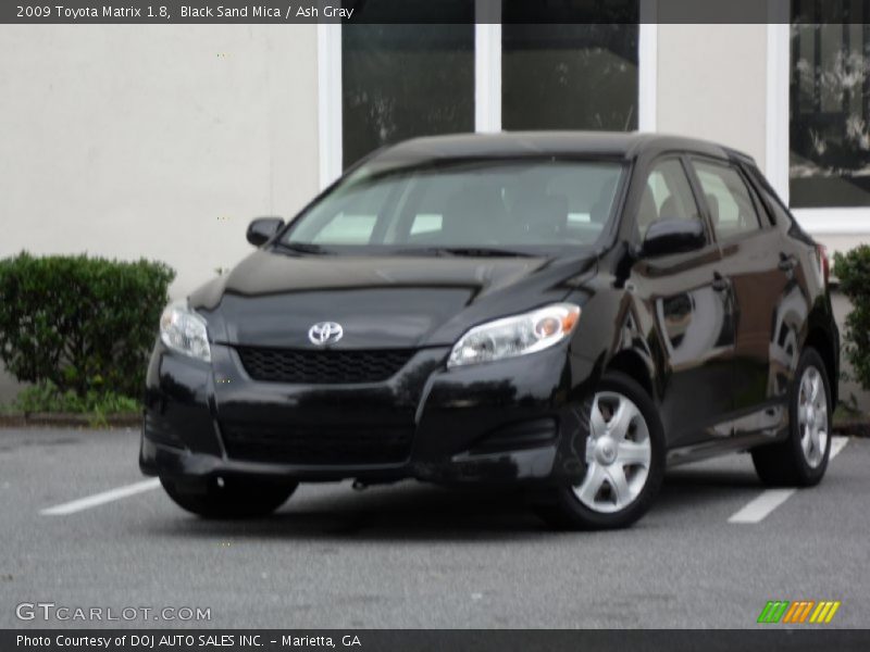 Black Sand Mica / Ash Gray 2009 Toyota Matrix 1.8