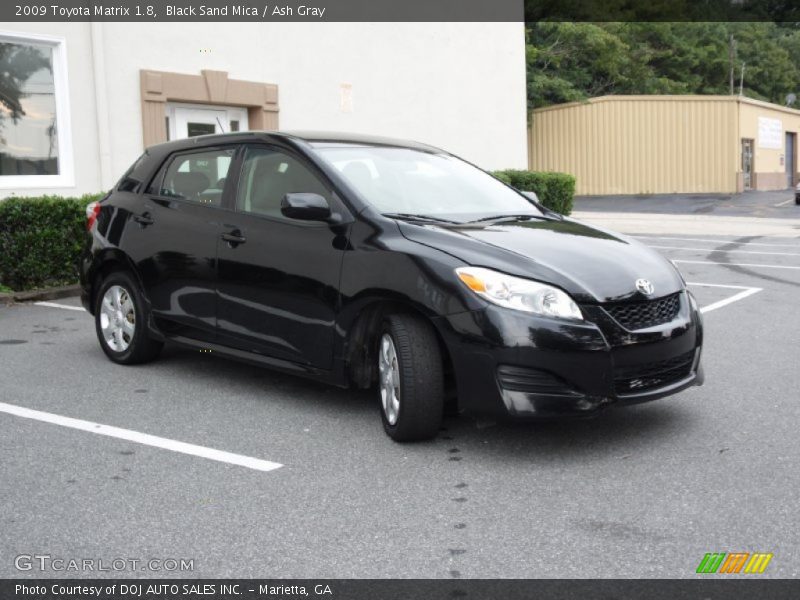 Black Sand Mica / Ash Gray 2009 Toyota Matrix 1.8