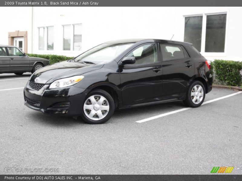 Black Sand Mica / Ash Gray 2009 Toyota Matrix 1.8