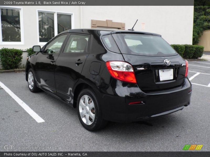 Black Sand Mica / Ash Gray 2009 Toyota Matrix 1.8