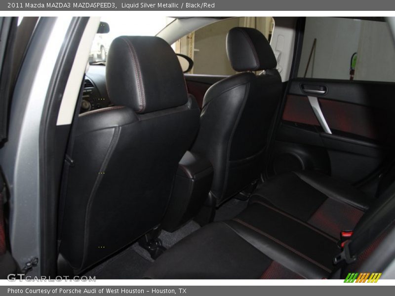 Liquid Silver Metallic / Black/Red 2011 Mazda MAZDA3 MAZDASPEED3