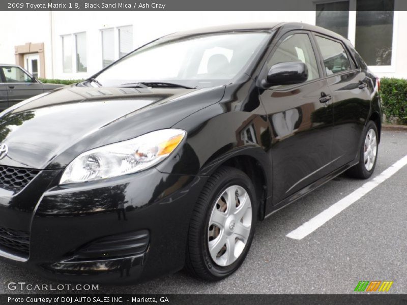 Black Sand Mica / Ash Gray 2009 Toyota Matrix 1.8