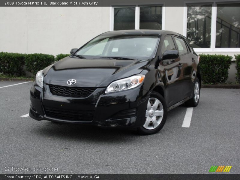 Black Sand Mica / Ash Gray 2009 Toyota Matrix 1.8