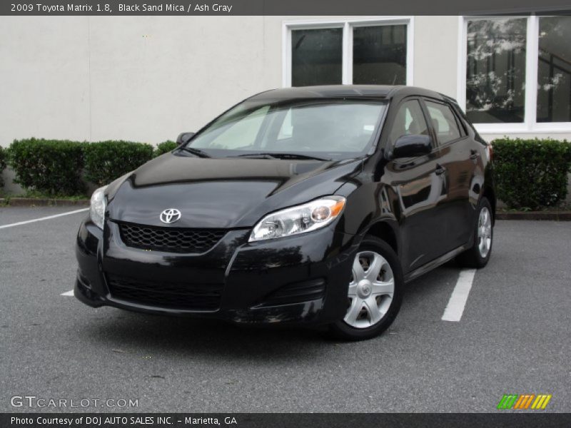 Black Sand Mica / Ash Gray 2009 Toyota Matrix 1.8