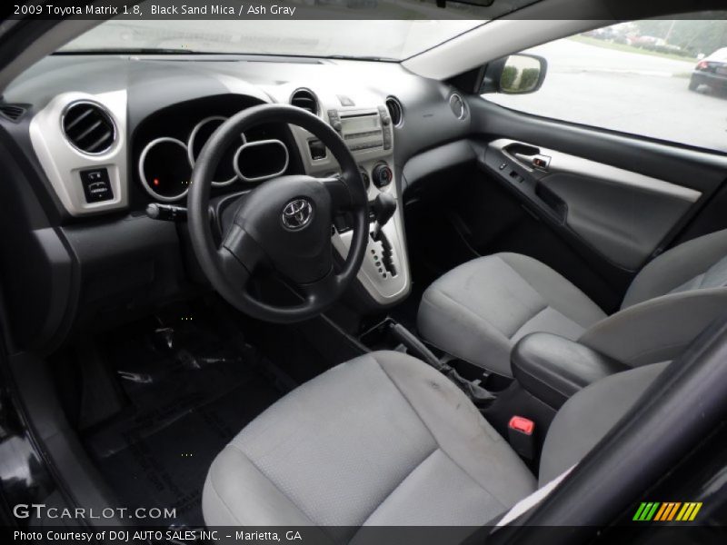 Black Sand Mica / Ash Gray 2009 Toyota Matrix 1.8