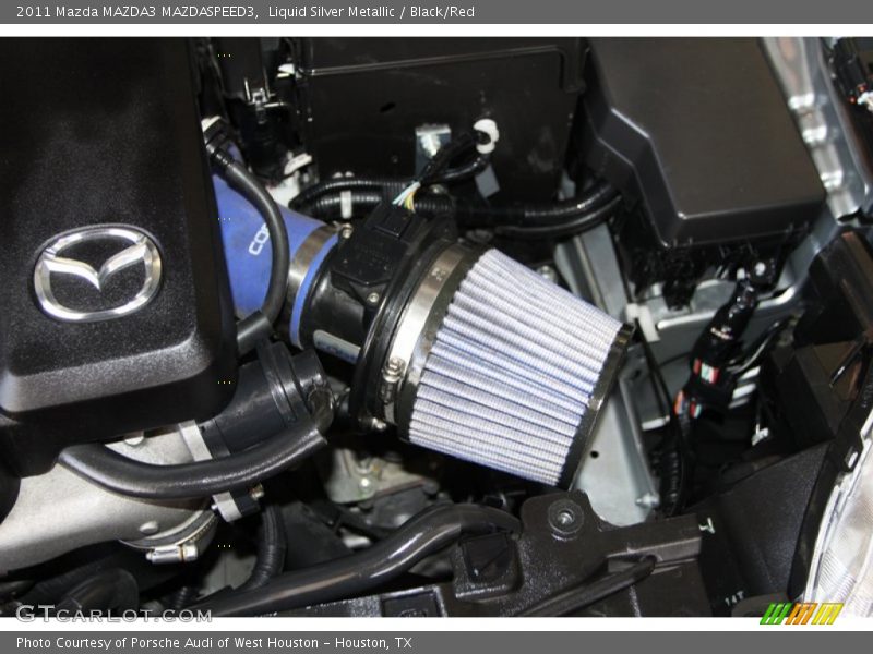 Liquid Silver Metallic / Black/Red 2011 Mazda MAZDA3 MAZDASPEED3