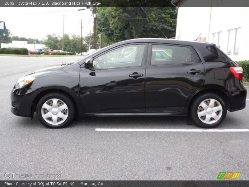 Black Sand Mica / Ash Gray 2009 Toyota Matrix 1.8