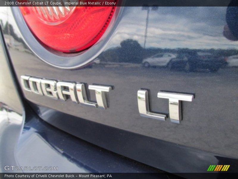 Imperial Blue Metallic / Ebony 2008 Chevrolet Cobalt LT Coupe