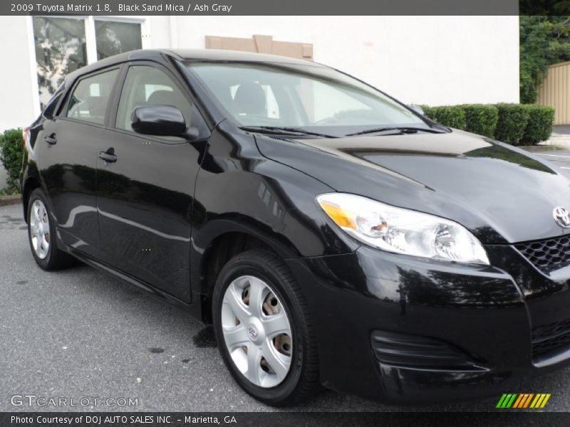 Black Sand Mica / Ash Gray 2009 Toyota Matrix 1.8