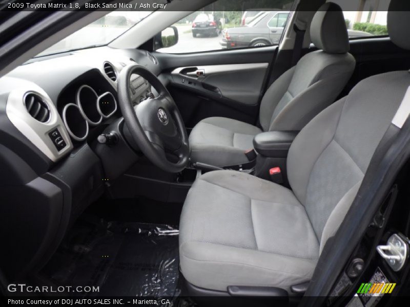 Black Sand Mica / Ash Gray 2009 Toyota Matrix 1.8