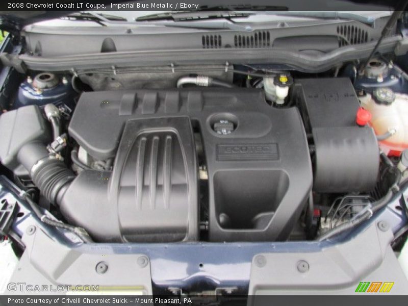  2008 Cobalt LT Coupe Engine - 2.2 Liter DOHC 16-Valve 4 Cylinder