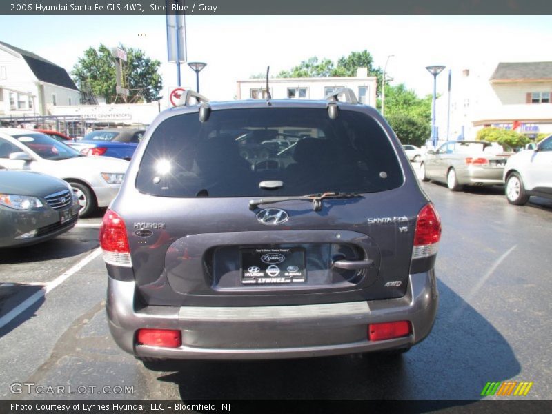 Steel Blue / Gray 2006 Hyundai Santa Fe GLS 4WD