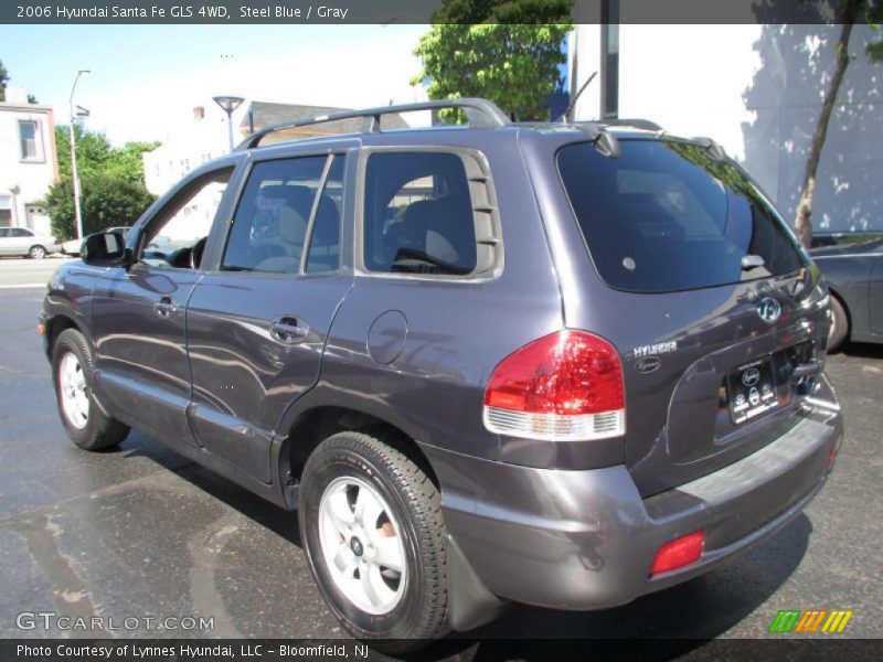 Steel Blue / Gray 2006 Hyundai Santa Fe GLS 4WD