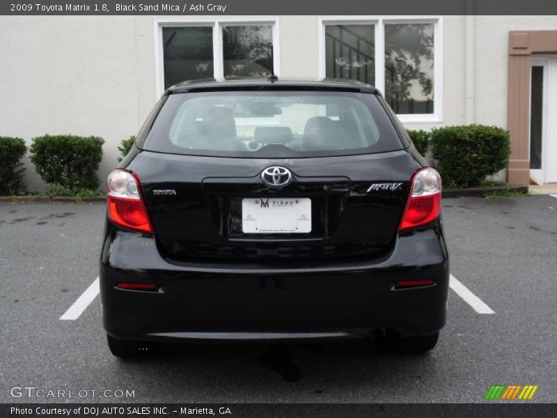 Black Sand Mica / Ash Gray 2009 Toyota Matrix 1.8