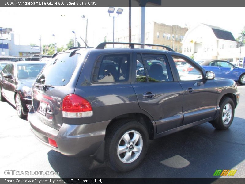 Steel Blue / Gray 2006 Hyundai Santa Fe GLS 4WD