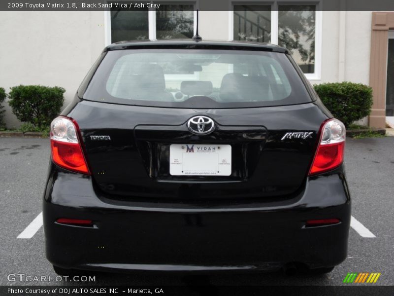 Black Sand Mica / Ash Gray 2009 Toyota Matrix 1.8