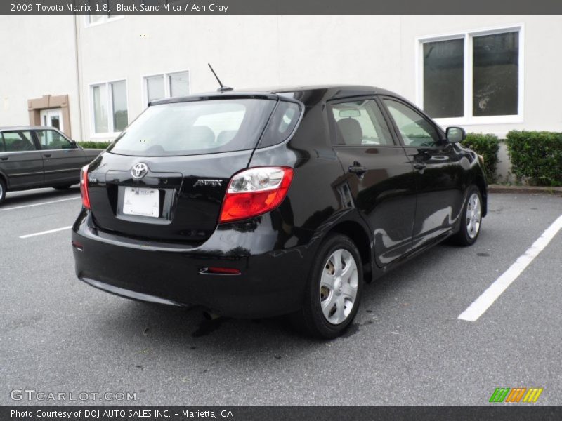 Black Sand Mica / Ash Gray 2009 Toyota Matrix 1.8
