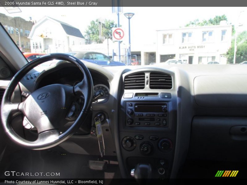Steel Blue / Gray 2006 Hyundai Santa Fe GLS 4WD