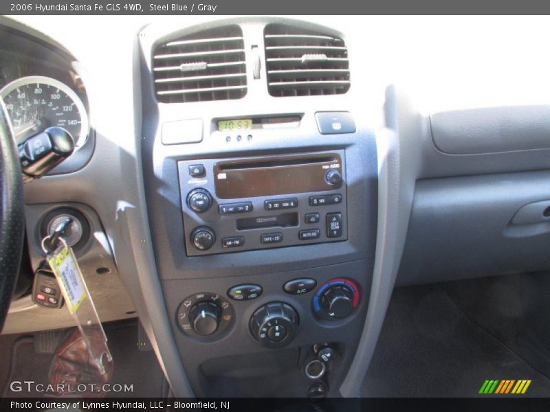 Steel Blue / Gray 2006 Hyundai Santa Fe GLS 4WD