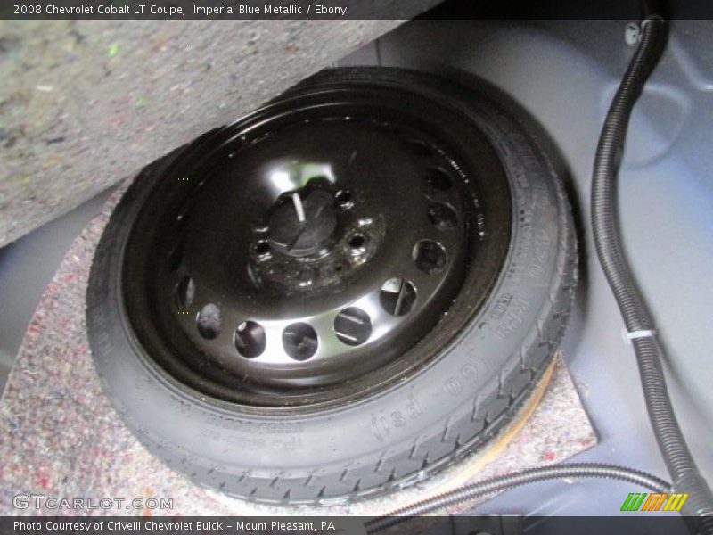 Imperial Blue Metallic / Ebony 2008 Chevrolet Cobalt LT Coupe
