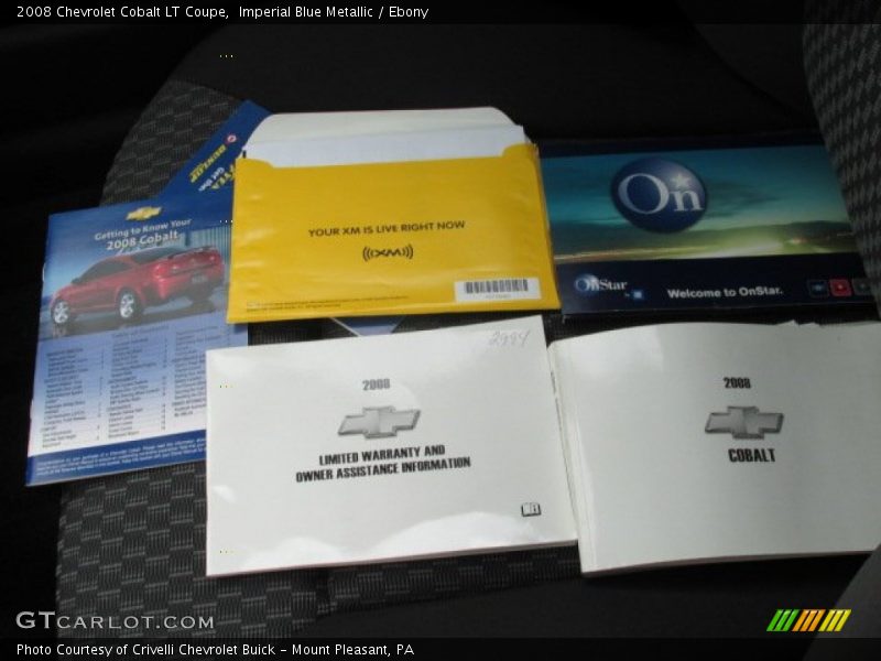 Books/Manuals of 2008 Cobalt LT Coupe