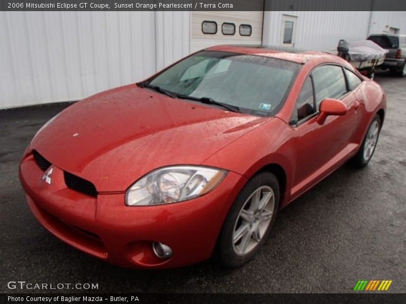 Sunset Orange Pearlescent / Terra Cotta 2006 Mitsubishi Eclipse GT Coupe