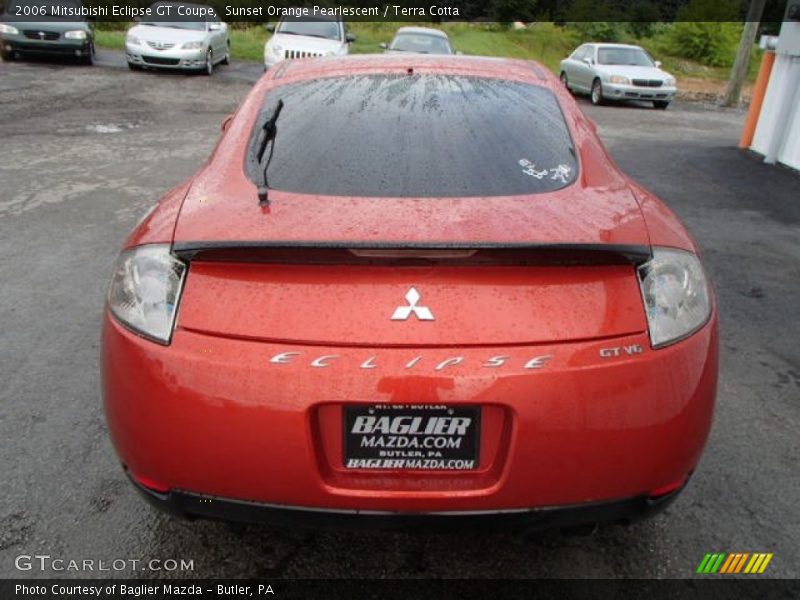 Sunset Orange Pearlescent / Terra Cotta 2006 Mitsubishi Eclipse GT Coupe