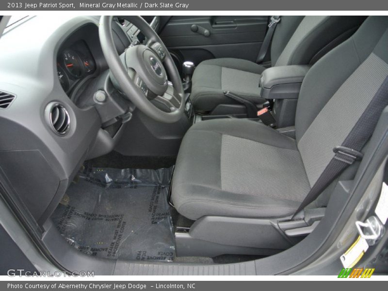 Mineral Gray Metallic / Dark Slate Gray 2013 Jeep Patriot Sport