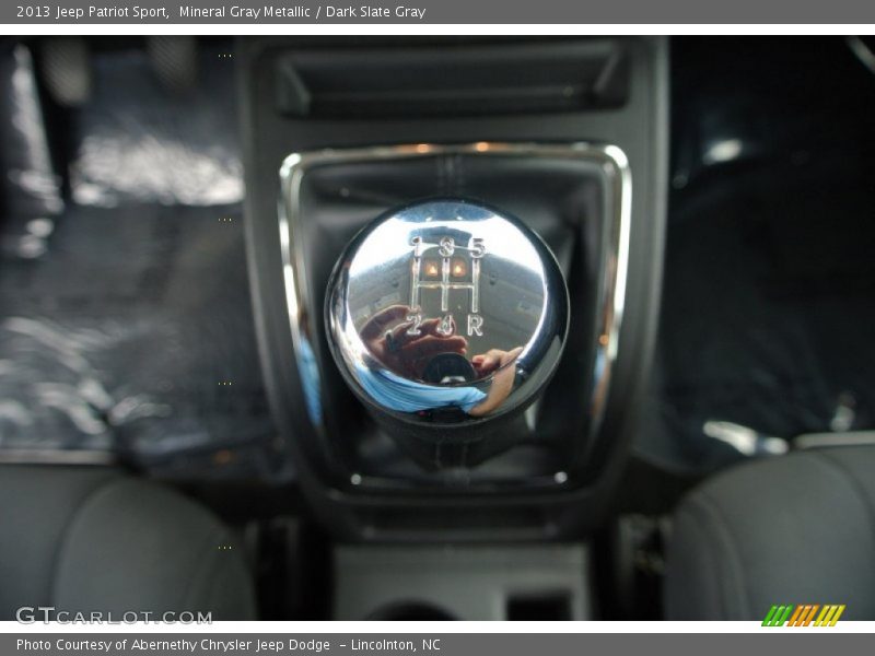 Mineral Gray Metallic / Dark Slate Gray 2013 Jeep Patriot Sport