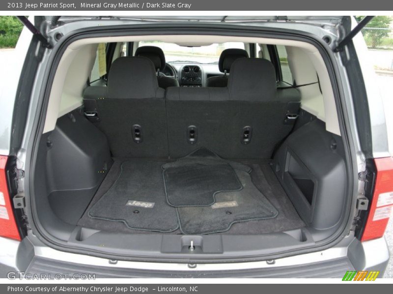 Mineral Gray Metallic / Dark Slate Gray 2013 Jeep Patriot Sport