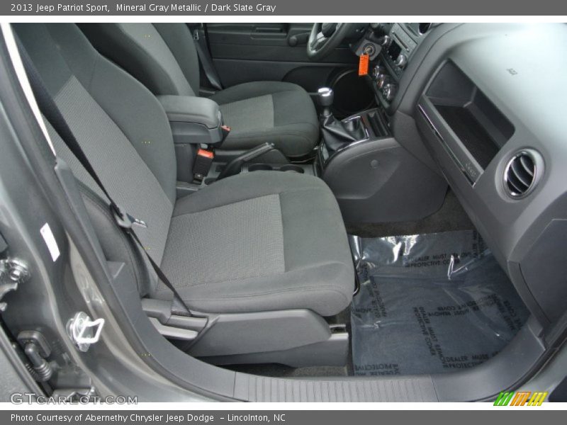 Mineral Gray Metallic / Dark Slate Gray 2013 Jeep Patriot Sport